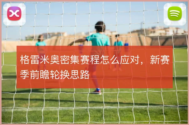 格雷米奥密集赛程怎么应对,新赛季前瞻轮换思路